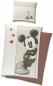 Preview: Partner Bettwäsche - 1x Mickey + 1x Minnie Mouse - 135 x 200 cm - Baumwolle